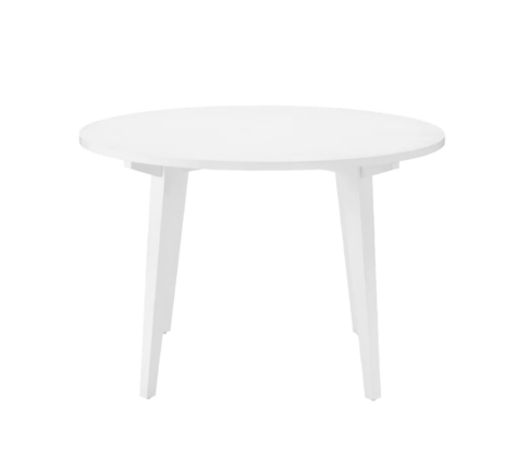 WHITE JAPANDI DINING TABLE